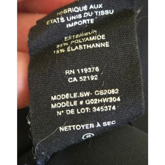 Helmut Lang Pencil Skirt Ladies Size Small Dark Blue - Picture 6 of 8